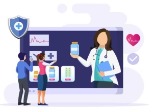 Secure cloud-based pharmacy management software with data protection
